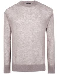 Emporio Armani - Round Neck Sweater - Lyst