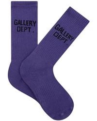 GALLERY DEPT. - Crew Ribbed Socks - Lyst