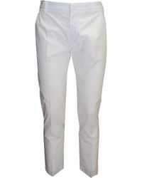 Entre Amis - Button-Fastening Trousers - Lyst