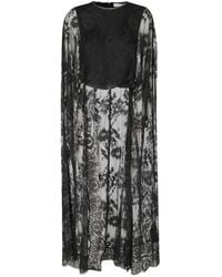 Zimmermann - Floral-Lace Cape Top - Lyst