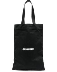 Jil Sander - Large Flat Shopper Tote Bag - Lyst