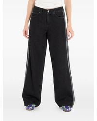 adidas - Firebird Side-Stripe Jeans - Lyst