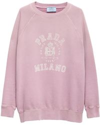 Prada - Sweat À Logo Imprimé - Lyst
