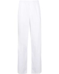 Aspesi - Ausgestellte Hose Mit Elastischem Bund - Lyst
