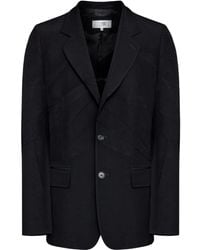 MM6 by Maison Margiela - Tailored Single-Breasted Blazer - Lyst