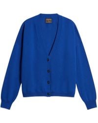 Woolrich - Fine-Knit Merino-Wool Cardigan - Lyst