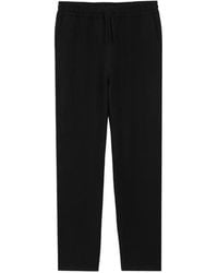 Ami Paris - Broek Met Elastische Taille En Trekkoord - Lyst