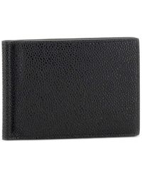 Thom Browne - Leather Credit Card Case - Lyst