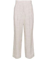 Rohe - Pleated Wide-leg Trousers - Lyst
