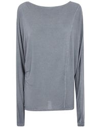 Uma Wang - Tie-Fastening Long-Sleeve T-Shirt - Lyst