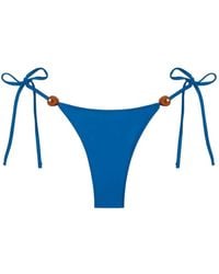 Tropic of C - Praia Bead-Embellished Bikini Bottoms - Lyst