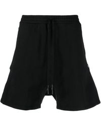 Boris Bidjan Saberi 11 - Drawstring-Waist Cotton Shorts - Lyst