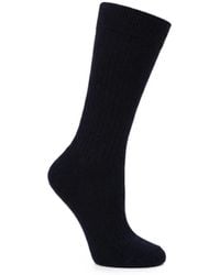 Valentino Garavani - Chaussettes Côtelées À Patch Logo - Lyst