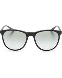 Emporio Armani - Round-Frame Sunglasses - Lyst