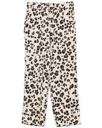 Marella - Broek Met Luipaardprint - Lyst