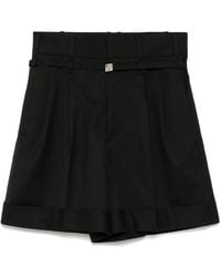 JNBY - Wide-Leg Belted Shorts - Lyst