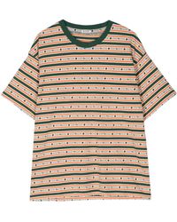 Bode - Striped Cotton Shirt - Lyst