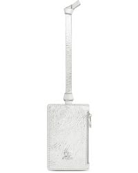 Courreges - Leather Zip Cardholder - Lyst
