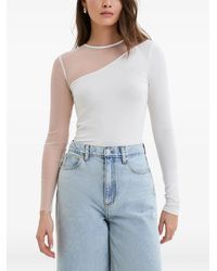 MARCELLA - Milo Asymmetric-Detail Top - Lyst