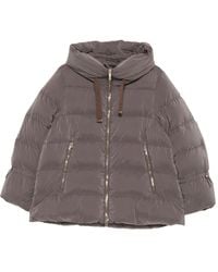 Moorer - Quilted High-Neck Jacket - Lyst