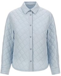 Herno - Diamond Quilted Shirt - Lyst