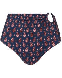 Johanna Ortiz - Taita Paisley-Print Bikini Bottoms - Lyst