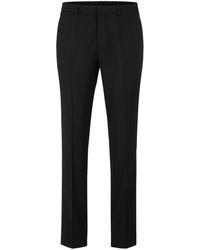 HUGO - Tailored Tapered Trousers - Lyst