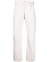 Levi's - 501 Cotton Jeans With A Straight Leg - Lyst