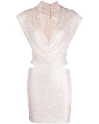 Genny - Jurk Met Pailletten - Lyst