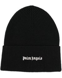 Palm Angels - Beanie mit Logo-Stickerei - Lyst