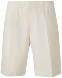 ZEGNA - Elasticated-Waistband Shorts - Lyst