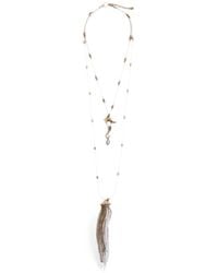 Max Mara - Abissi Seahorse-Pendant Layered Necklace - Lyst