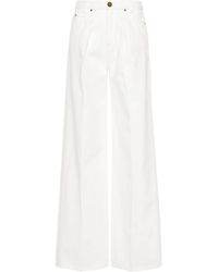 Pinko - High-waisted Wide-leg Jeans - Lyst