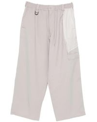 Y-3 - Drawstring-Fastening Trousers - Lyst