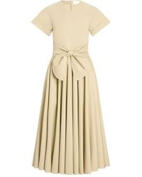 Patou - Knot Midi Dress - Lyst