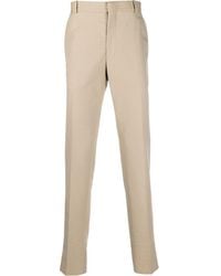 Alexander McQueen - Tapered Mid-rise Tailored Trousers - Lyst