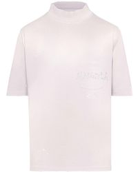 Maison Margiela - Katoenen T-shirt Met Print - Lyst