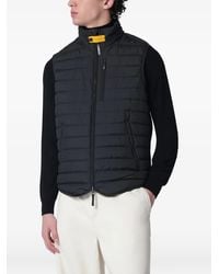 Parajumpers - Logo Patch Quilted Vest - Lyst