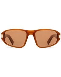 ZEGNA - Oval-Frame Sunglasses - Lyst