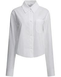 Sportmax - Pleated-Back Chest-Pocket Shirt - Lyst
