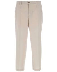 Briglia 1949 - Portofinos Elasticated-Waistband Trousers - Lyst