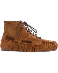 DSquared² - Botas Con Cordones Y Flecos - Lyst