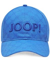 Joop! - Floral-Print Embroidered-Logo Cap - Lyst