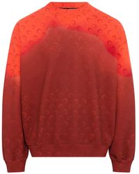 Marine Serre - Moon Faded Sweatshirt - Lyst