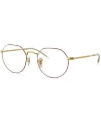 Ray-Ban - Round-Frame Glasses - Lyst