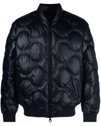 Duvetica - Quilted Padded Bomber Jacket - Lyst