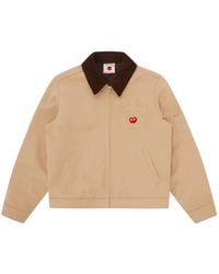 ICECREAM - Appliqued Corduroy-Collar Jacket - Lyst