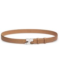 Courreges - Ac Logo-Plaque Belt - Lyst
