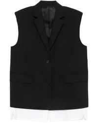 Juun.J - Buttoned Sleeveless Waistcoat - Lyst