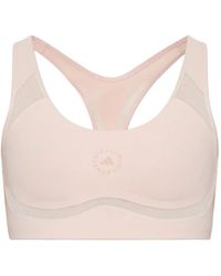 adidas By Stella McCartney - Truepurpose Medium Support Logo-Print Sports Bra - Lyst